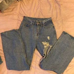 riper wide leg jeans